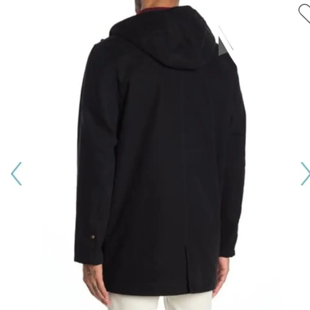 PENDLETON Black Hawk Hooded Zip Canvas Jacket